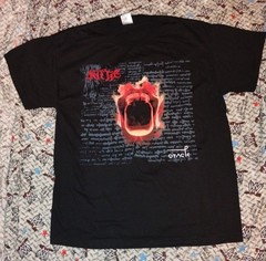 Kittie Oracle Tour Concert Shirt Never worn Size L Morgan Mercedes Lander Metal