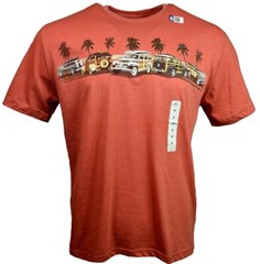 Men’s T-shirt -Woody Wagons-Ford Classic Cars-Island Shores – NWT