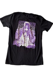 Labyrinth Jareth David Bowie Black Graphic T-Shirt Men’s M? Tag Missing Purple