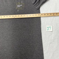 Microsoft Corporation Intern Men’s Large Gray Short Sleeve Graphic T Shirt