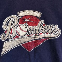 Vintage Steve & Barrys Beantown Bombers Baseball T-Shirt Med Ringer Tee Pakistan