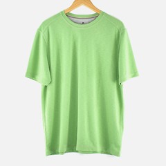 WOOLRICH Riverside Easy Fit Everyday Straight Hem Pear Green Mens Tee Shirt – L