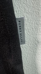 Perry Ellis Portfolio Black Crew Neck SS T-Shirt Men’s Size Large