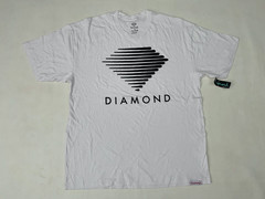 Men’s Diamond Supply Co Logo Men Graphic White T Shirt Size XL