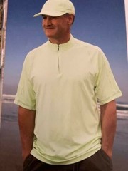 NEW Short Sleeve Round Neck T-Shirt, UV Protective Fabric UPF 50+ Medium