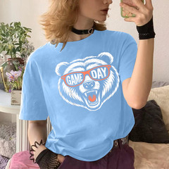 Retro Game Day Bear T-Shirt