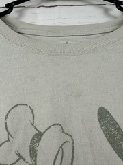 DISNEY MENS Xl GOOFY “THE UNDERDOG ALWAYS COMES OUT ON TOP” T-SHIRT Stain
