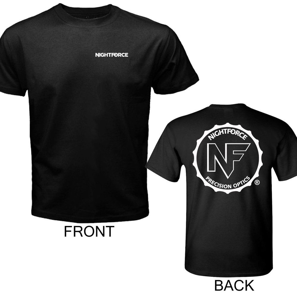 Nightforce Night Force Optics Guns Firearms Men’s Black Size S to 5XL
