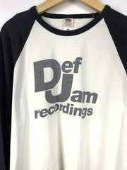 Fruit Of The Loom Valueweight Def Jam Recordings Long Sleeve T-Shirt Adult XXL