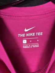 Nike World Tour T Shirt Size L Fire Berry