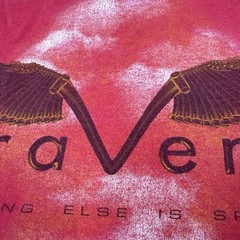 VTG 90’s Cannondale Shirt RAVEN Super V Mens 2XL Mountain Bike Promo Faded MTB