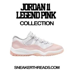 Sneaker Tees To Match Retro 11 Legend Pink Shoes – Win 23 Sneaker Shirt