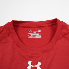 Under Armour HeatGear Short Sleeve Shirt Men’s Red Used L