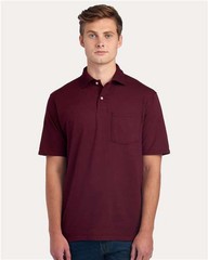 JERZEES 436MP Men’s Dri-Power Polo with Pocket