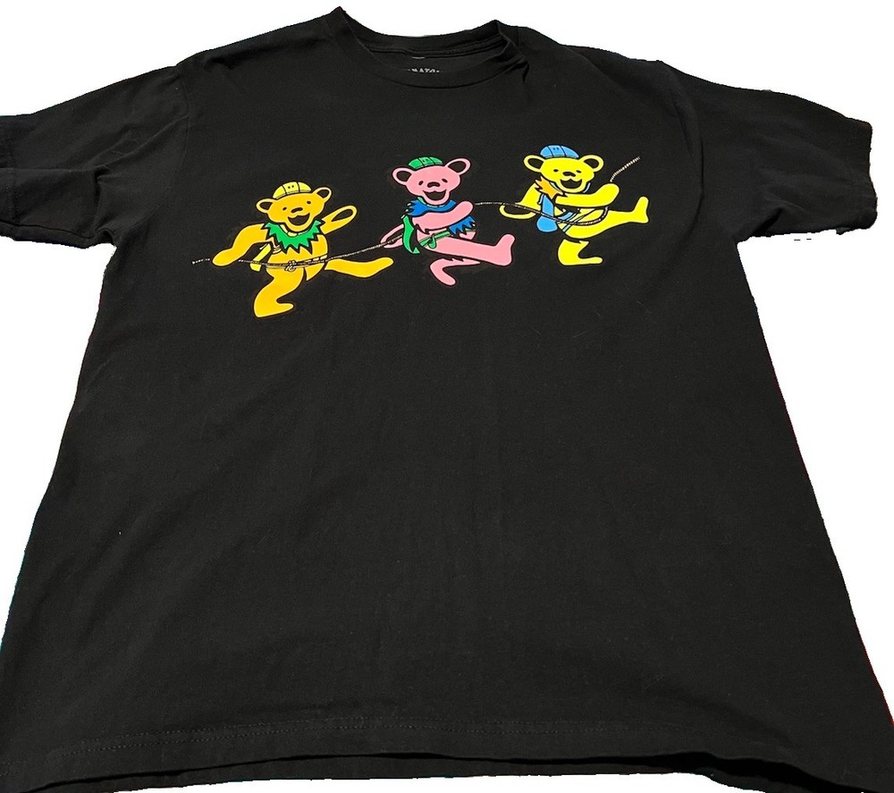 Chinatown Market x Grateful Dead Men’s PMA T Shirt Sz L Dancing Bear Black