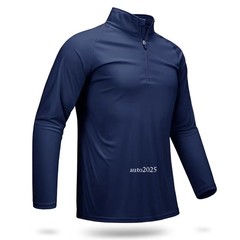 T-shirts Men’s 1/4 Long Sleeve T Shirts Fishing Hiking Tee Shirts Pullover Tops