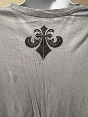 AFFLICTION Live Fast Y2K Gray & Black “Victory” T-Shirt Men’s Sz 3XL Distressed