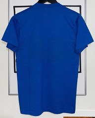Vintage 90s Humor Quote Fold Up T-shirt Size M Blue Single Stitch Grunge Skater