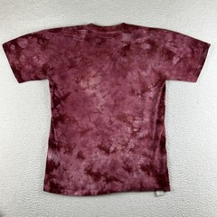 Mayan Ville Shirt Mens Large Purple Chichen Itza Tulum Mexico Hand Dyed Tee