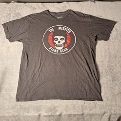 The Misfits Fiend Club Distressed T-Shirt Size 2XL Graphic Tee Short Sleeve