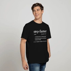 Mens Funny Stepdad Gifts Daughter Fathers Day Farter Gift Gidan Tee