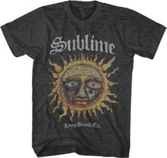 Sublime Sun Logo Men’s T-shirt – Brand New Heather Blend Shirt
