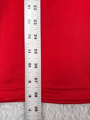 Easton Shirt Adult Large Red 1/4 Zip Baseball Sport Warmup Waist Drawstring