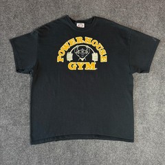 VINTAGE 90’s MADE IN USA POWER HOUSE GYM LIFTING GRAPHIC T-SHIRT / XXL