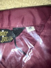 Vintage Sir Jac Coach Jacket Size medium Deadstock 70s New In Plastic Rare Og