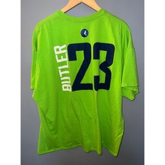 Majestic Minnesota Timberwolves Jimmy Butler 23 Neon Green T-Shirt Mens 2XL NBA