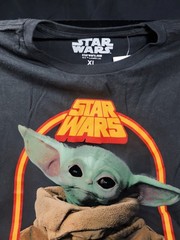 Star Wars Baby Yoda Mandalorian T-Shirt Size XL