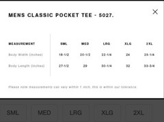 AS Colour Men’s 5027 6.5oz 100% Combed Cotton Classic Pocket Tee Blank White XL