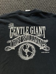 Don Williams Gentle Giant Tour Size M Men’s 90’s Country Music T Shirt Vintage