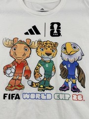 2026 World Cup – Soccer Mascots T-Shirt | FIFA World Cup Animal Characters Sz XL