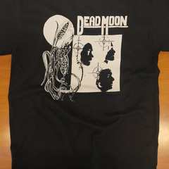DEAD MOON Band Punk Rock Band Heavy Cotton S to 5XL Black T Shirt TR955