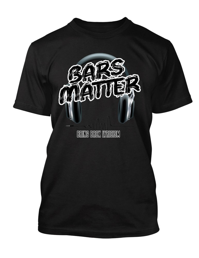 Bars Matter Graphic Sneaker Tee Shirt Match J4 Cool Grey Pro Club Shaka Big Tall