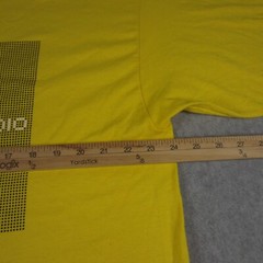 2010 Nike Air Jordan 25th Anniversary T Shirt Mens XL Yellow Jumpman Dallas READ