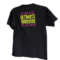 3 WWE Ultimate Warrior Shirts Preowned Size Medium Wrestlemania wwf aew roh wcw
