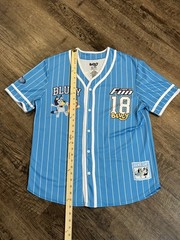 Bluey Baseball Jersey Mens Medium # Kids Cartoon Party Shirt Bluey And Bingo