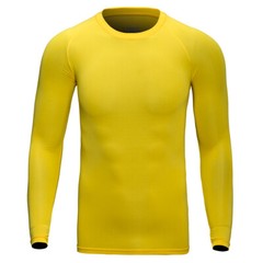 Mens Thermal Top Warm Long Sleeve Winter Undershirt Dry T-Shirt Sports Shirt USA