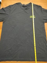 Team Arctic Cat Logo T-Shirt Adult Large Black Green Arcticwear Snowmobile