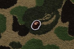 A BATHING APE Men’s ABC CAMO PILE JACQUARD ONE POINT TEE 1L30109005 b