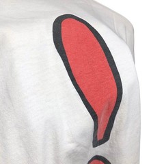 Vintage 80s 90s Mickey Mouse Roy Lichtenstein Art T-Shirt Disney XL White