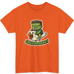 Funny Chicken Jockey T Shirt, Gamer Chicken Ride Games Unisex Kids Adult Top