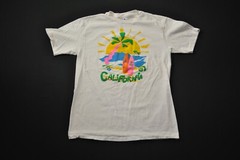VTG California Shirt 90s Beach Sunset Sun Hanes L Large 11223S