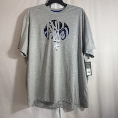 And1 Heather Gray T-Shirt Men Basketball Tee Crew Neck Size 3XL NWT