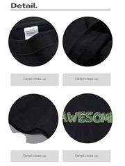 Pure – Cotton Black T – Shirt for Men Colorful Pi Symbol and Numbers Print