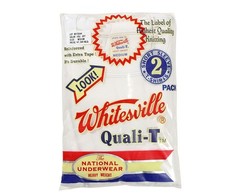 WHITESVILLE T-SHIRT WV73544 2-PACK Off White Toyo Enterprise NEW
