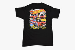 Hot Wheels Mens Made To Race Hot Wheels 68 Black Shirt New S-2XL