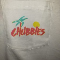 NEW Chubbies T-Shirt Mens 2XL Short Sleeve The Relaxer Weekend Has Arrived White